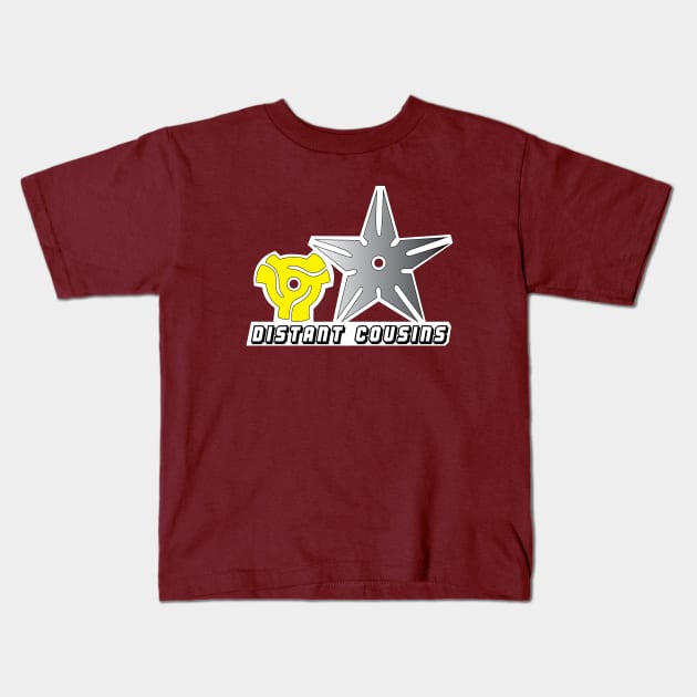 Distant Cousins Music vs. Weapon Kids T-Shirt by AltTabStudio